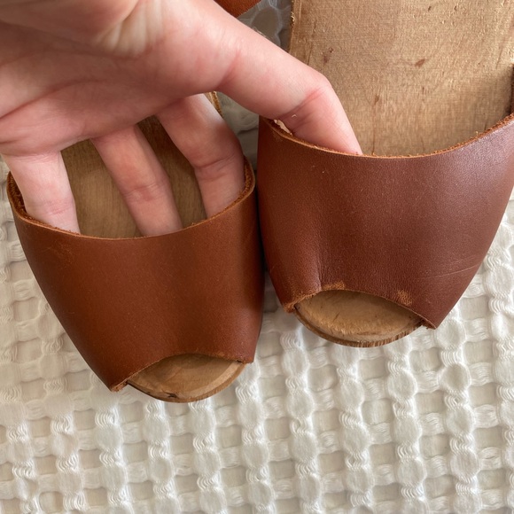 Mia Anja Clogs Size 38 boho wooden hippie - Picture 7 of 9